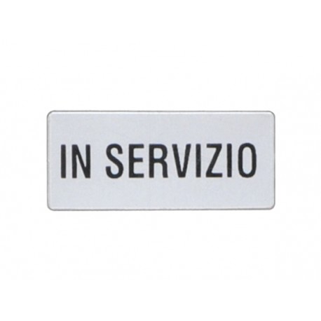 LPXAI224 LOVATO Etiqueta "IN SERVIZIO"