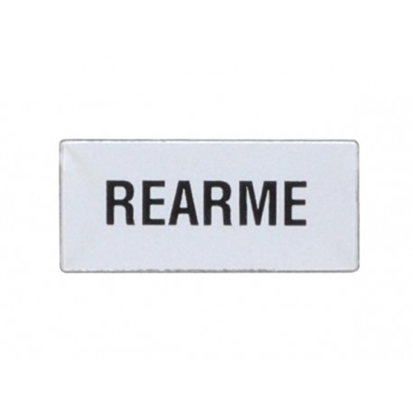LPXAE222 LOVATO Etiqueta "REARME"