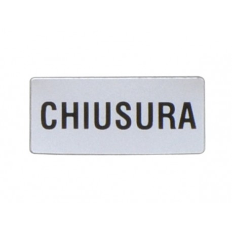 LPXAI230 LOVATO Etiqueta "CHIUSURA"