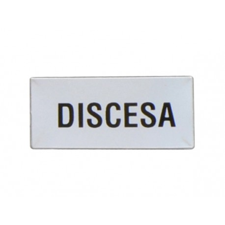 LPXAI232 LOVATO Engraved generic labels... DISCESA