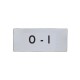 LPXAGB203 LOVATO International labels for recorded pushbuttons and selectors ... 0-I