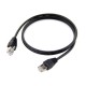 RJCONN45 ADELSYSTEM Cavo RJ45/RJ45 (aux2, aux3) lunghezza 1m. DC-UPS Dimensione 3,4