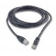 DPYCONN500 ADELSYSTEM Câble RJ45/RJ45 (Aux2, Aux3) Longueur 3m. DC-UPS Taille 3
