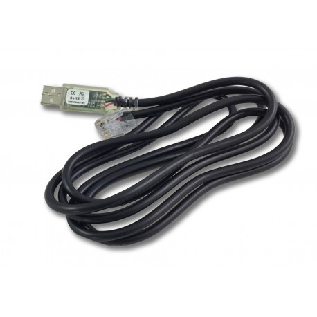 RJUSB500 ADELSYSTEM Cabo RJ45/USB (aux2) Comprimento 1m. DC-UPS Tamanho 3