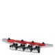 3VA9674-0QE60 SIEMENS rear connection stud flat horizontal connection 4 units accessory for: 3VA65/66