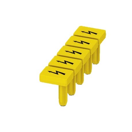 8WH9060-5CA06 SIEMENS Label, with warning arrow, vertical, terminal width: 5.2 mm, yellow
