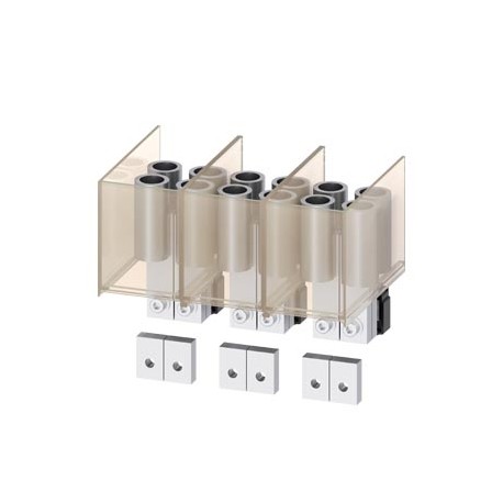 3VA9773-0QK01 SIEMENS cable lug connection 3-pole 12 cable lugs 500 kcmil incl. terminal cover accessory for..