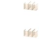 3VA9871-0WP30 SIEMENS terminal cover long 3-pole 2 units accessory for: 3VA57/58 3VA67/68