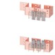 3VA9873-0QB00 SIEMENS bus connector extended front mounted 3 units accessory for: 3VA57/58 3VA67/68