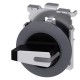3SU1062-2FM60-0AA0 SIEMENS Selector, iluminable, 30 mm, circular, metal, mate, blanco, selector, corto, anil..