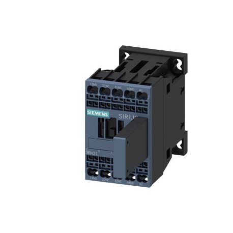 3RH2122-2EP00-1AA0 SIEMENS Contactor relay, 2 NO + 2 NC, 230 V AC, 50 / 60 Hz, Size S00, Spring-type termina..