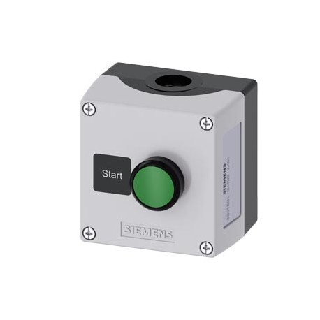 3SU1801-0AT00-2AB1 SIEMENS enclosure for command devices, 22 mm, round, enclosure material plastic, enclosur..