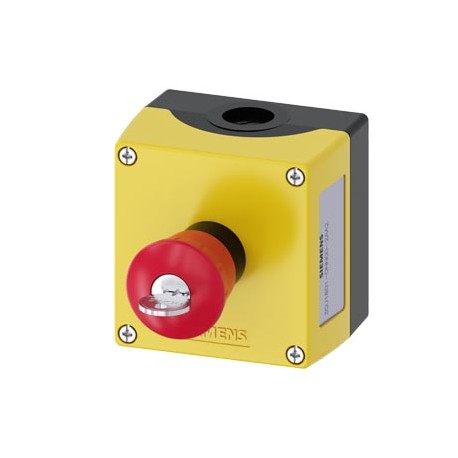 3SU1801-0NN00-2AA2 SIEMENS Enclosure for command devices, 22 mm, round, Enclosure material plastic, Enclosur..