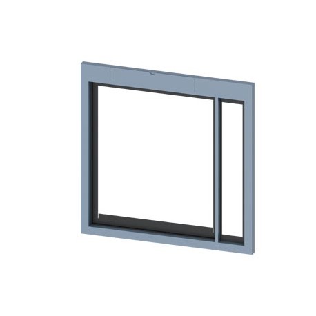 3VW9011-0AP04 SIEMENS door sealing frame IP30 for withdr. circuit breakers for installing in cabinet door ac..