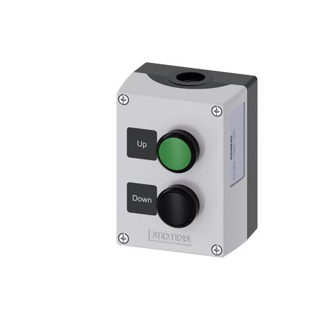 3SU1802-0AM00-2AB1 SIEMENS enclosure for command devices, 22 mm, round, enclosure material plastic, enclosur..