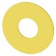 3SU1900-0BN31-0AA0 SIEMENS washer for EMERGENCY STOP, yellow, Outer diameter 60 mm, Inside diameter 22.5 mm,..