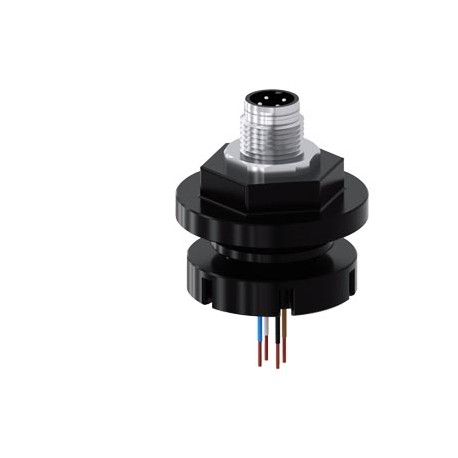 3SU1900-0JJ10-0AA0 SIEMENS adapter M12 plug, 4-pole, for M20/M25 cable entry, for plastic/metal enclosure