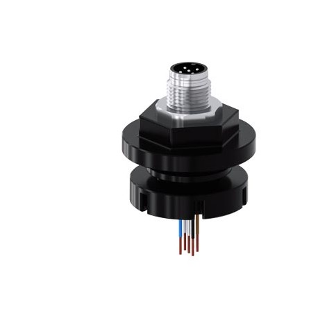 3SU1900-0JK10-0AA0 SIEMENS adapter M12 plug, 5-pole, for M20/M25 cable entry, for plastic/metal enclosure