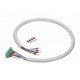 EM270WSV1T150 CARLO GAVAZZI Cavo di alimentazione, Morsetti EM270 su un lato. Lunghezza cavo 150 cm