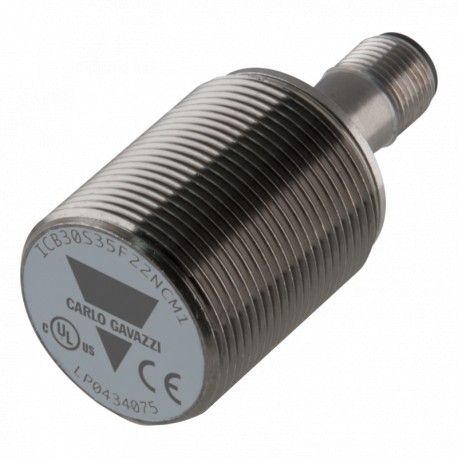 ICB30S35F22NOM1 CARLO GAVAZZI Output function: NO, Mounting: Flush, Housing: M30, Sensing range: 14 to 29 mm..