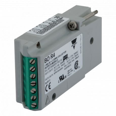 BOR4 CARLO GAVAZZI Módulo de 2 salidas de relé + 2 salidas de colector abierto, para indicador UDM y convert..