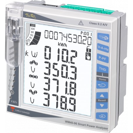 WM40AV53H CARLO GAVAZZI Qualität analysator für netzwerk-phasig, Multiple-choice-und E/A verbindung, log-Opt..