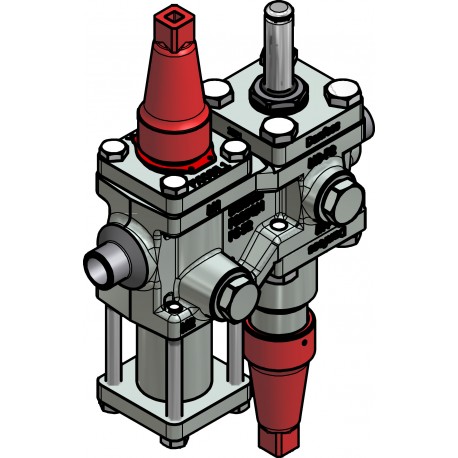 027L4538 DANFOSS REFRIGERATION Station de vannes ICF 15-4-9