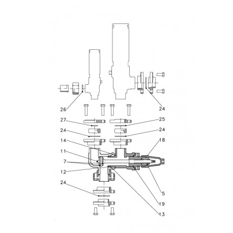 2453+065 DANFOSS REFRIGERATION REPARATURSATZ DSV32(SFV 15-20-25)(DICHTUNGEN)