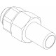 027H5546 DANFOSS REFRIGERATION Dégivrage Raccord de soudage ANSI