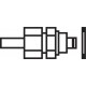 027B2047 DANFOSS REFRIGERATION SV 1-3 Pilot connector solder/weld