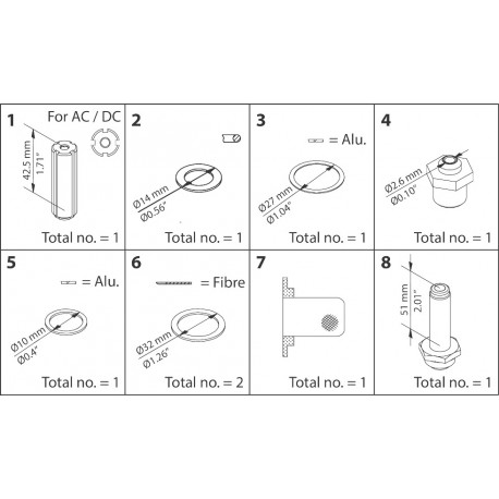 032F2336 DANFOSS REFRIGERATION Kit de Recondicionamento EVRA / EVRS 3