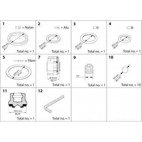 148B6151 DANFOSS REFRIGERATION SVA Overhaul kit DN 15-20