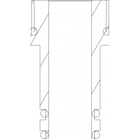 027L6704 DANFOSS REFRIGERATION Ingresso modulo di sbrinamento ICFD con/tappo di scarico