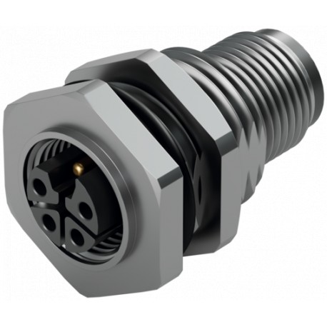 7000-P4911-0000000 MURRELEKTRONIK M12 POWER PANEL FEED THROUGH 5-pole L-CODED