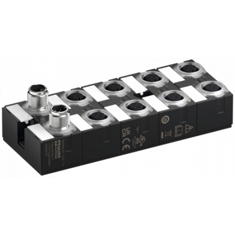 59738 MURRELEKTRONIK MVP12-P6 DIO8 DIO8 8xM12A IOLA12 PL5 B0IO-Link Class A Hub + Ext.
