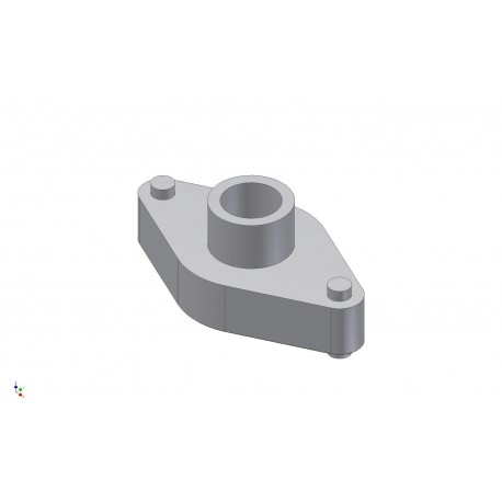 027G1001 DANFOSS REFRIGERATION Bride réglée 3/4 en NPT