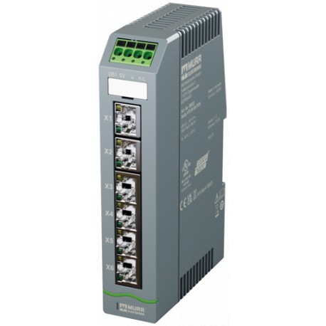 58823 MURRELEKTRONIK Switch gestito Xelity 6TX 6 porte 1000Mbit ProfiNet IP20