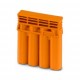 SCPI 4-8 3070424 PHOENIX CONTACT Short-circuit connector, pitch: 8.15 mm, number of poles: 4, color: orange