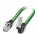 NBC-R4ACS/1,0-93B/R4ACL 1113294 PHOENIX CONTACT Cabo patch, RJ45/IP20 direto para RJ45/IP20 Esquerda, compri..