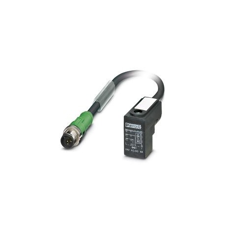 SAC-3P-M12MS/1,7-240/CI 1548342 PHOENIX CONTACT Sensor/Actuator Cable, 3-Pole, Halogen-Free PUR, Yellow, IC ..