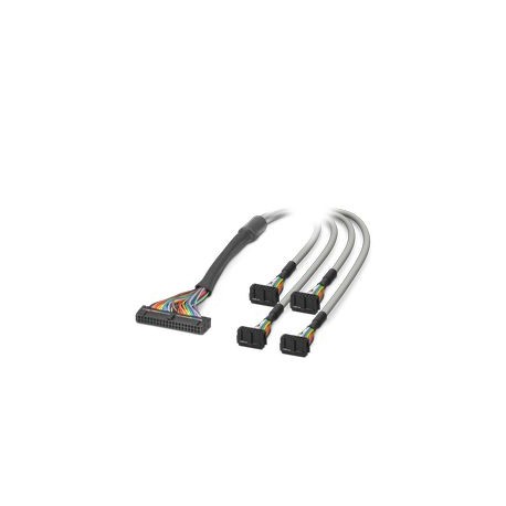 CABLE-FLK40/4FLK14/HF/S7/1,0M 1464625 PHOENIX CONTACT câble rond sans halogènes Connexion 1 : Connexion feme..