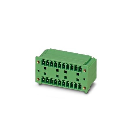 MCD 1,5/10-G1F-3,81 GY 1717209 PHOENIX CONTACT Embase traversante