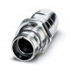 UC-0000000Q0DUX 1242063 PHOENIX CONTACT Rear wall grommet, series: UC, straight, Screw lock, M23, Axial O-ri..