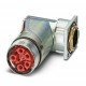 SB-8ESCD8AA700SX 1244961 PHOENIX CONTACT M40, Conect. enchuf. para apar. pared delant., serie: SB, Acodado g..