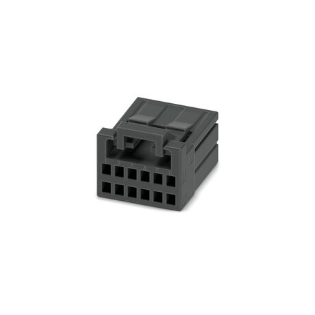 DD21PC 0,85/12-2,5-X 1378320 PHOENIX CONTACT Conector da placa de circuito impresso, cor: preto, corrente no..
