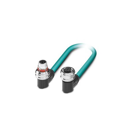 NBC-P12MRD/ 0,3-93E/P12FRD 1224273 PHOENIX CONTACT Network cable, CAT5 Ethernet (100 MBit/s), 4-pole, haloge..