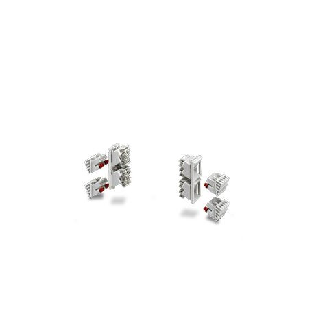ICS-KIT-4ICC25H+4PSC4-7035 1342896 PHOENIX CONTACT Connecteur de carte de circuit imprimé, couleur : gris cl..