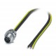 SACC-E-M12MSS-3P-M16/0,5 PEX 1238909 PHOENIX CONTACT Conect. plug. to be apar. front wall, Power, 3-pole, Ma..