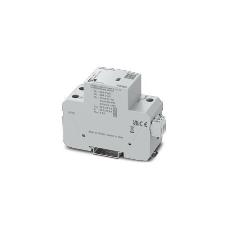 FLT-MB-T1-264/12.5-1+1-UT-R 1380657 PHOENIX CONTACT Kompakter, nicht einsteckbarer, lecksicherer Blitzübersp..