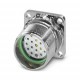 M23-19S1N12WB00S 1326010 PHOENIX CONTACT M23, Conect. plug. for apar. wall mount, M23 PRO, straight, for ONE..